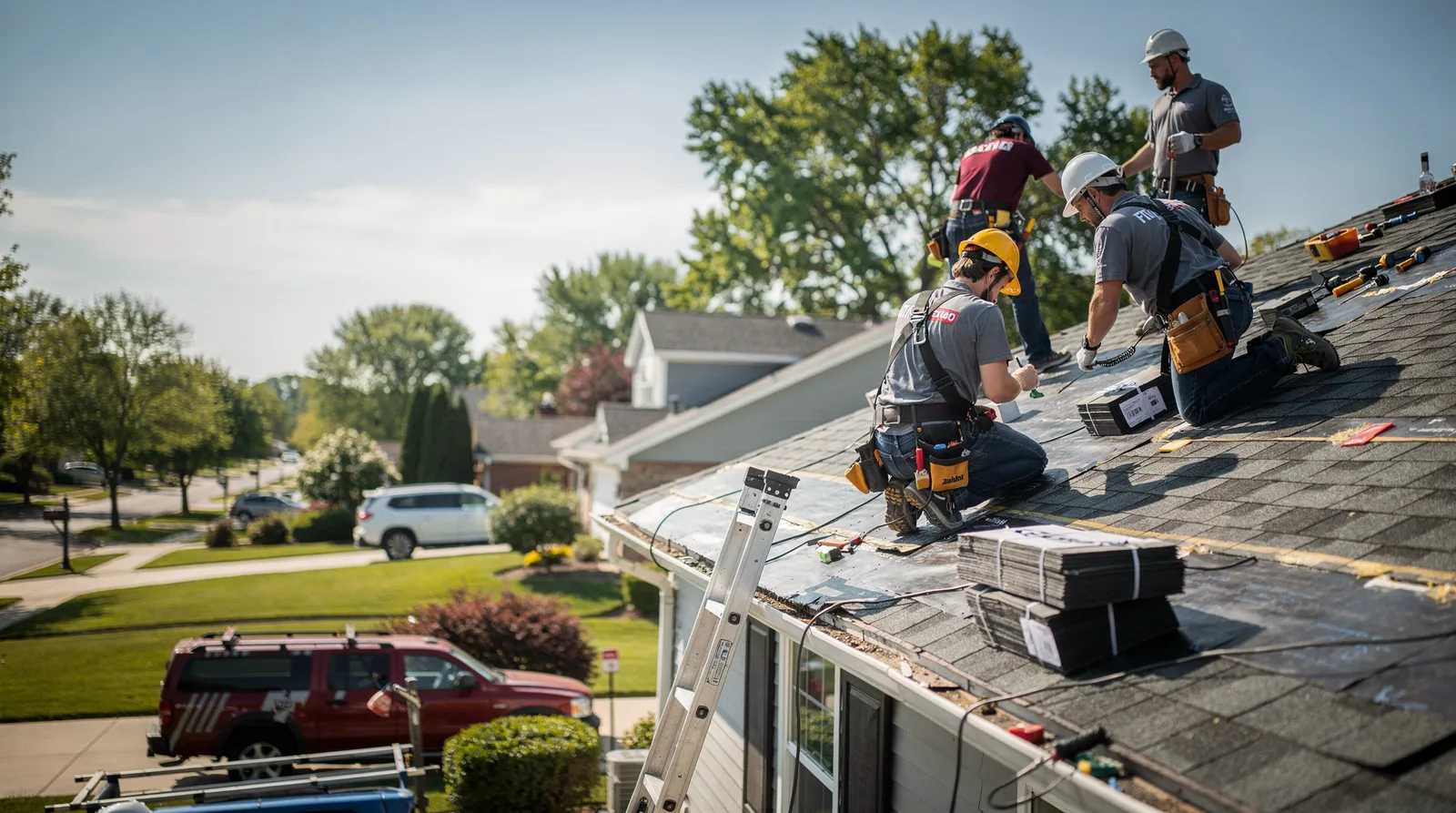 Roof Repair in Cedar Grove, WI around you